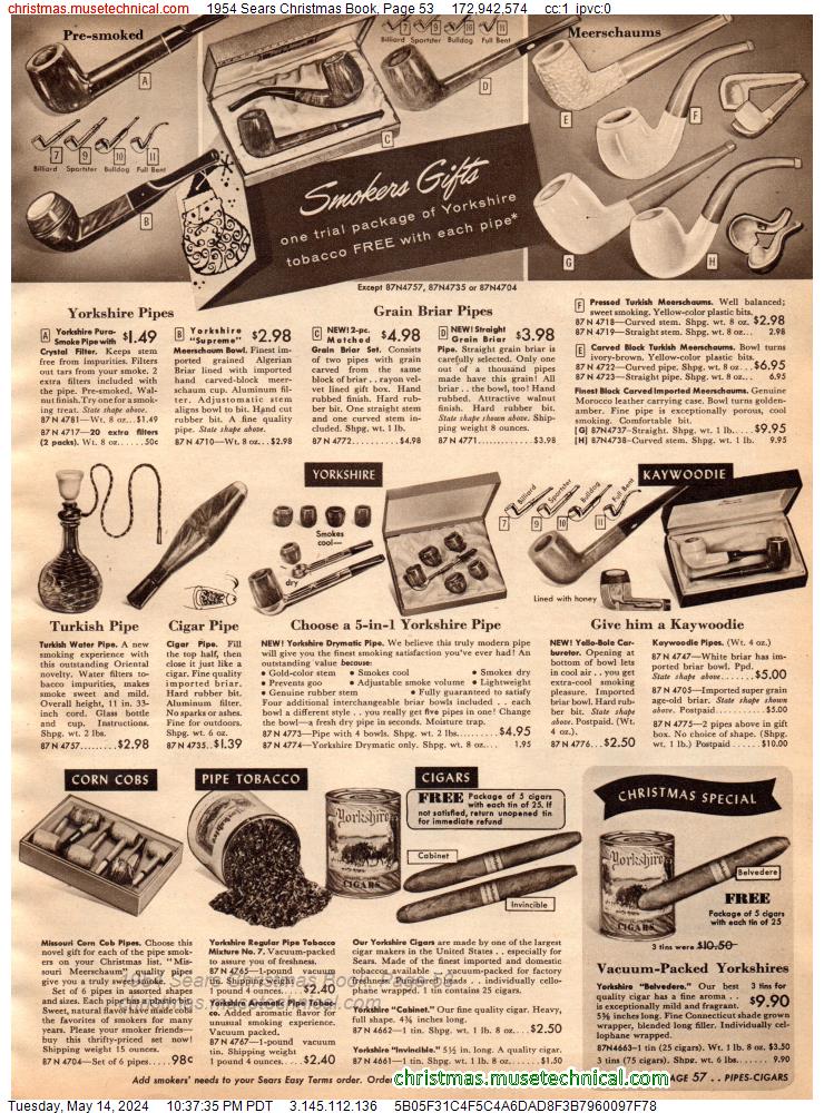 1954 Sears Christmas Book, Page 53