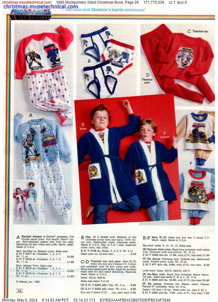 1985 Montgomery Ward Christmas Book, Page 26