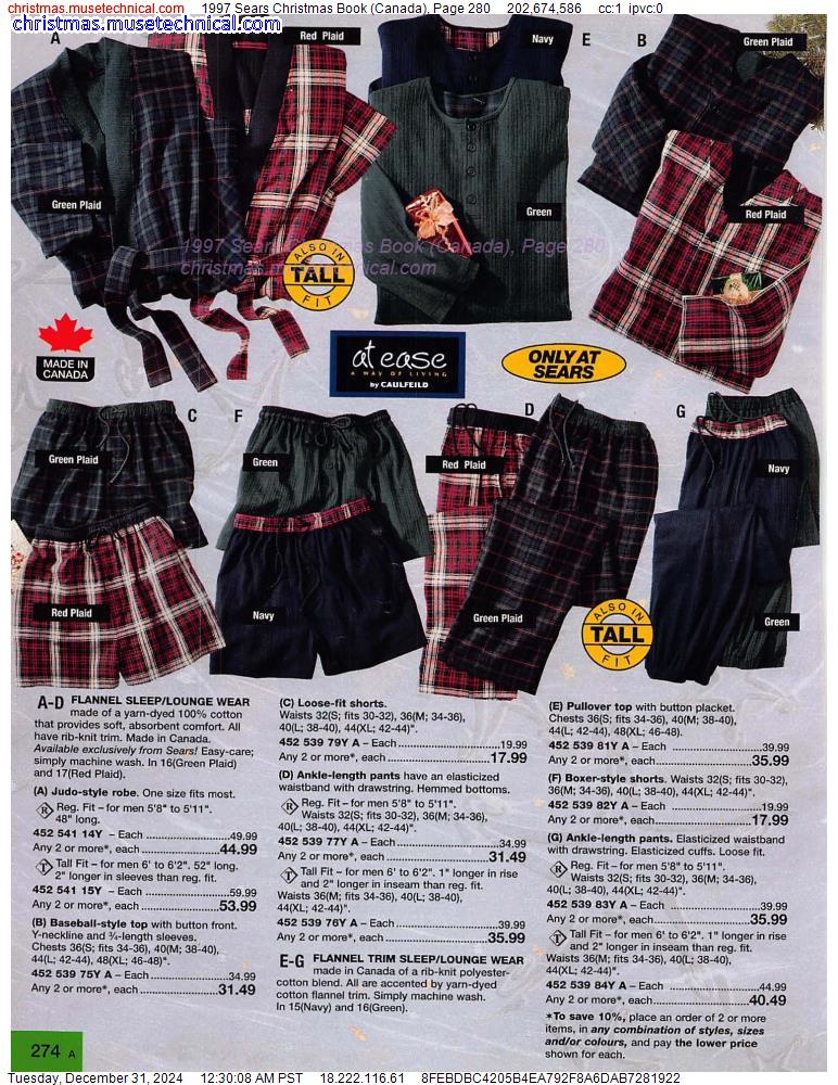 1997 Sears Christmas Book (Canada), Page 280