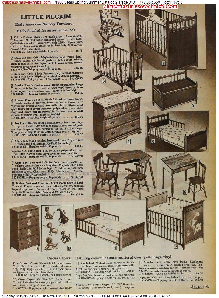 1968 Sears Spring Summer Catalog 2, Page 343