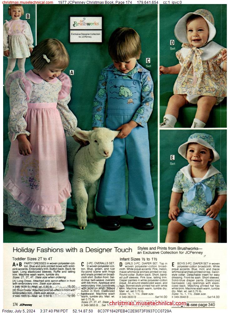 1977 JCPenney Christmas Book, Page 174