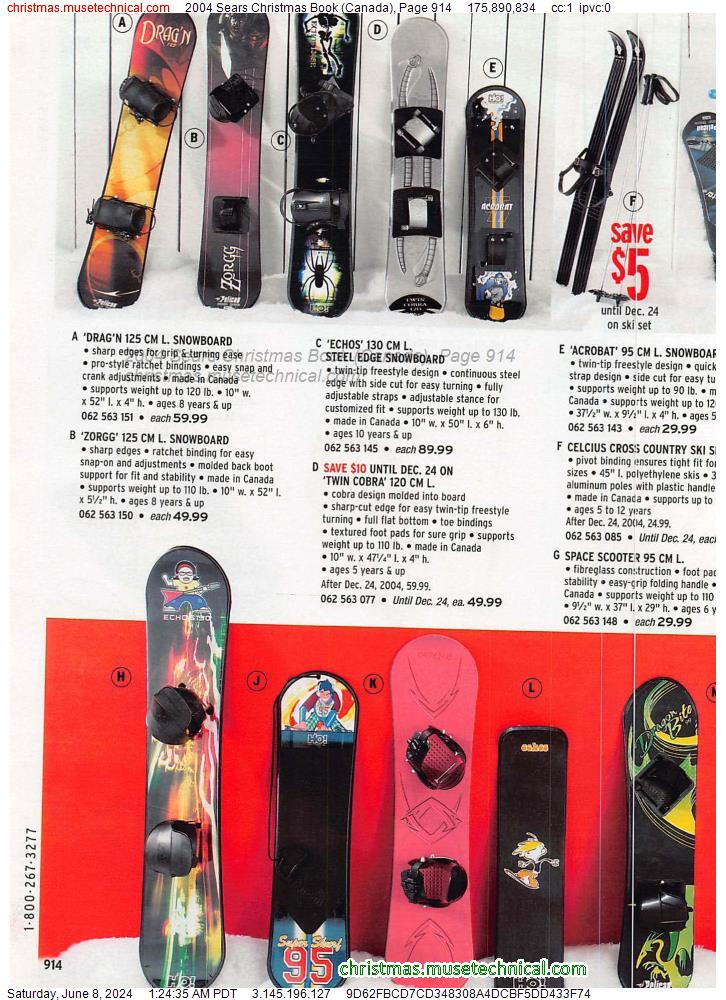 2004 Sears Christmas Book (Canada), Page 914