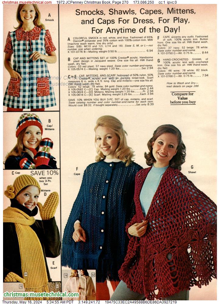 1972 JCPenney Christmas Book, Page 270