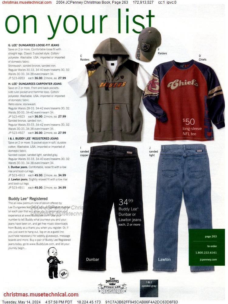 2004 JCPenney Christmas Book, Page 263