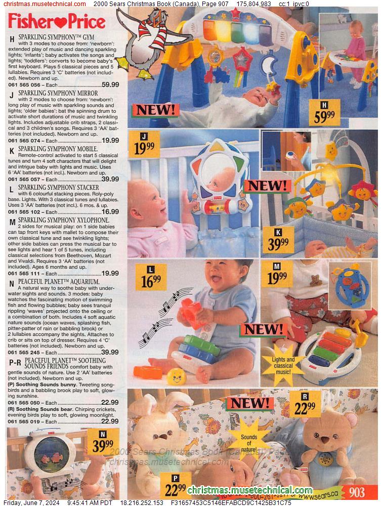 2000 Sears Christmas Book (Canada), Page 907