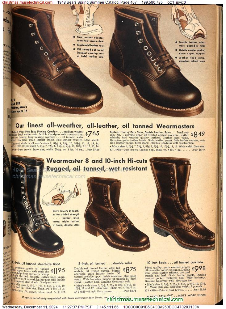 1948 Sears Spring Summer Catalog, Page 467