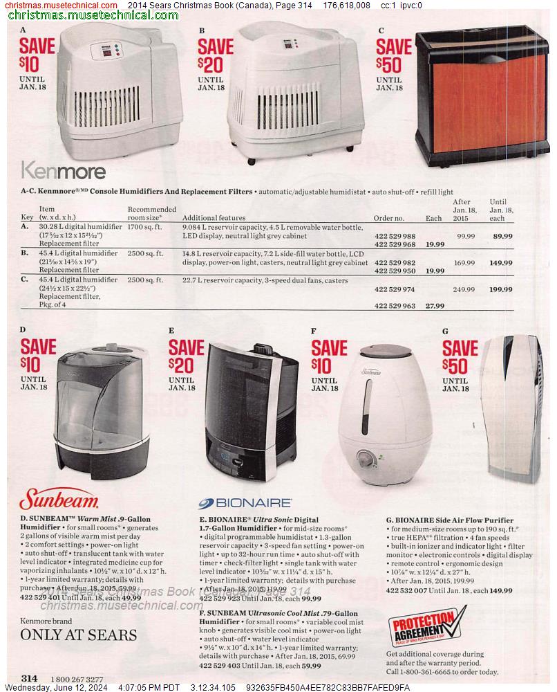 2014 Sears Christmas Book (Canada), Page 314