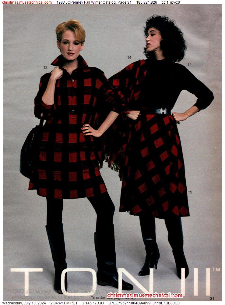 1983 JCPenney Fall Winter Catalog, Page 31
