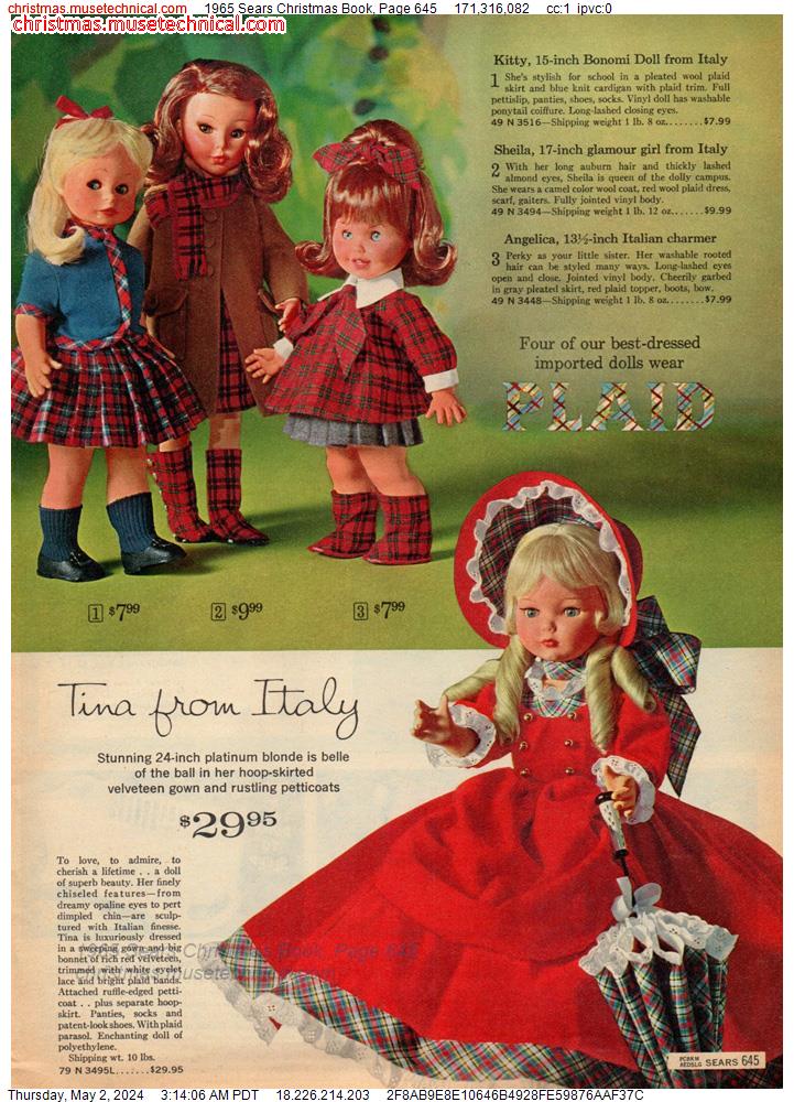 1965 Sears Christmas Book, Page 645