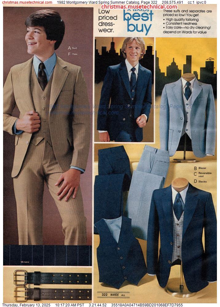 1982 Montgomery Ward Spring Summer Catalog, Page 322