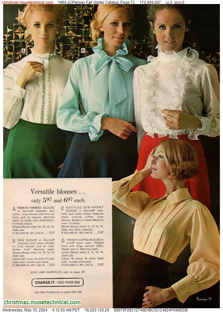 1969 JCPenney Fall Winter Catalog, Page 73