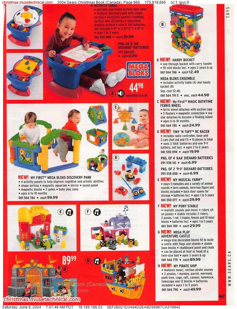 2004 Sears Christmas Book (Canada), Page 969