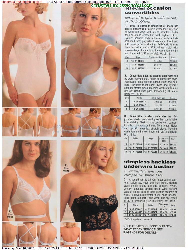 1993 Sears Spring Summer Catalog, Page 169