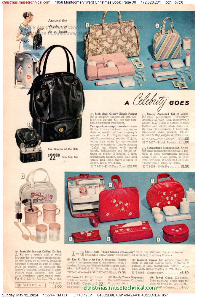 1958 Montgomery Ward Christmas Book, Page 30