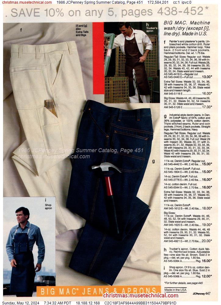 1986 JCPenney Spring Summer Catalog, Page 451