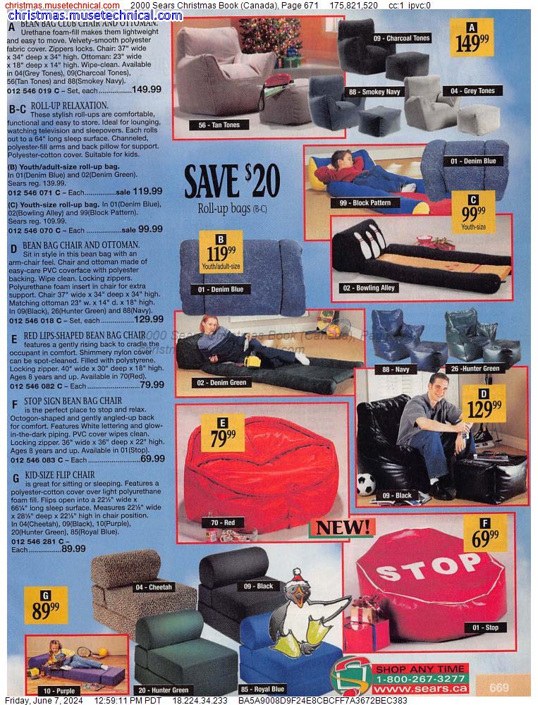 2000 Sears Christmas Book (Canada), Page 671