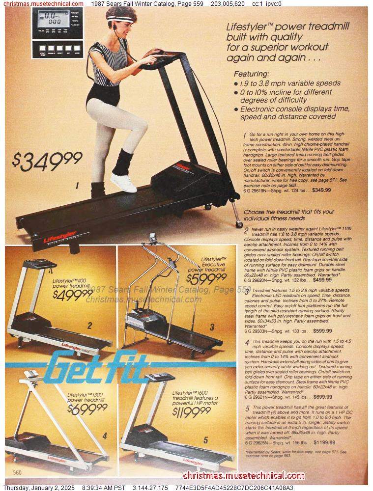 1987 Sears Fall Winter Catalog, Page 559