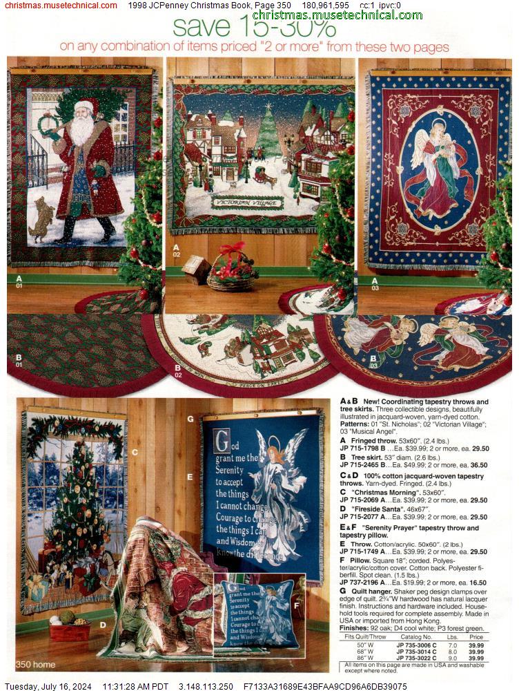 1998 JCPenney Christmas Book, Page 350