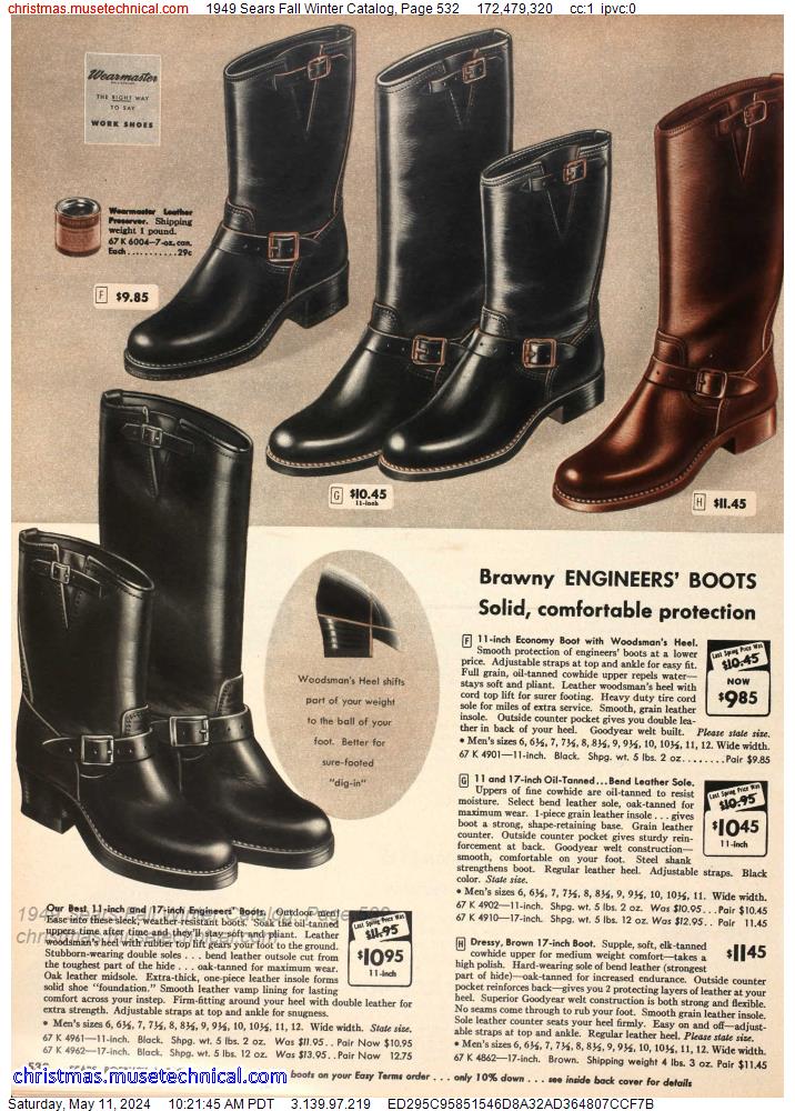 1949 Sears Fall Winter Catalog, Page 532