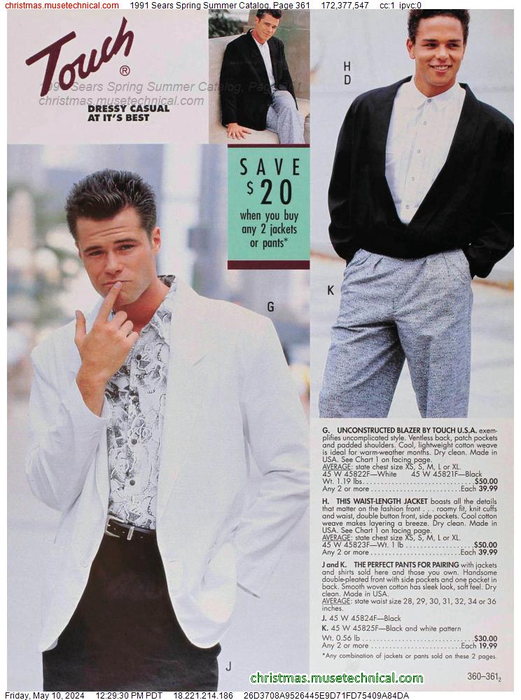 1991 Sears Spring Summer Catalog, Page 361