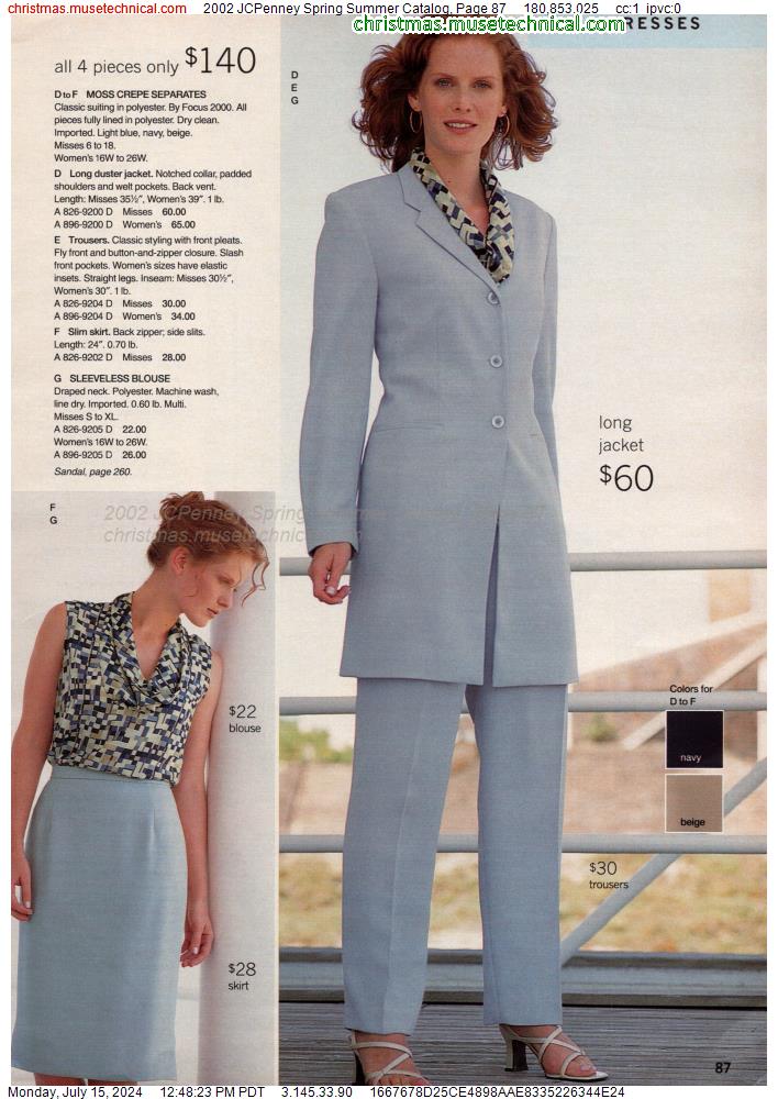 2002 JCPenney Spring Summer Catalog, Page 87