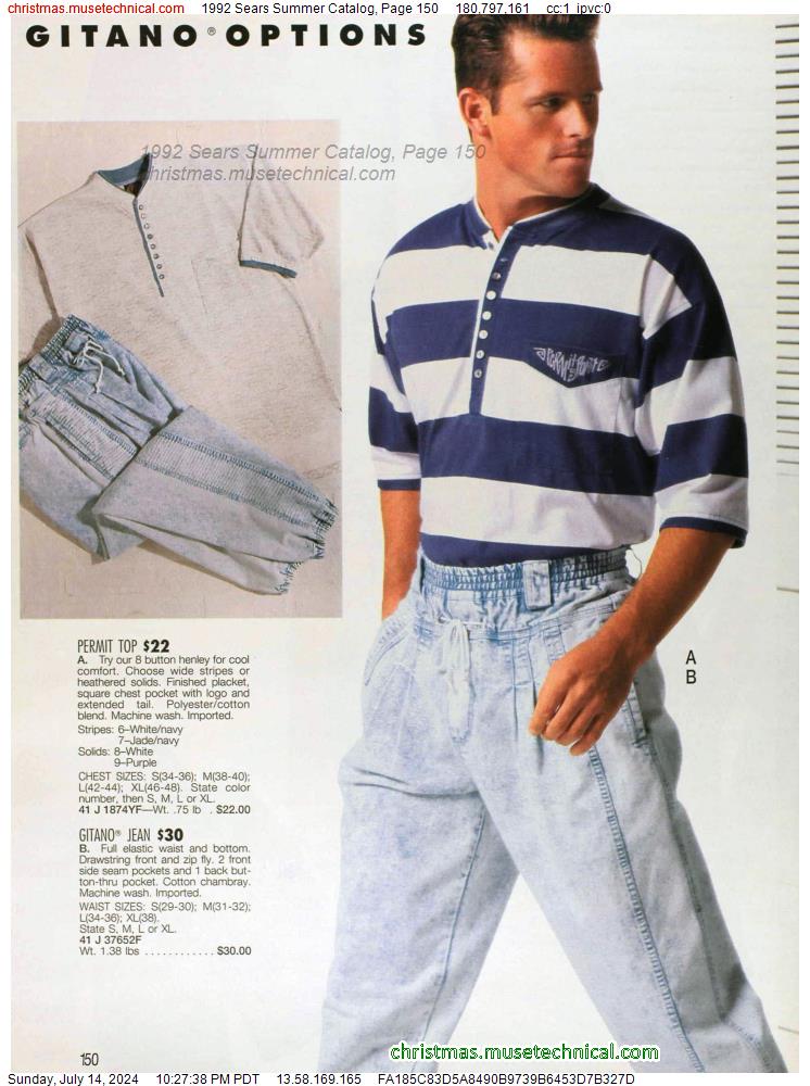 1992 Sears Summer Catalog, Page 150 - Catalogs & Wishbooks