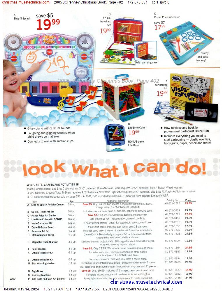 2005 JCPenney Christmas Book, Page 402