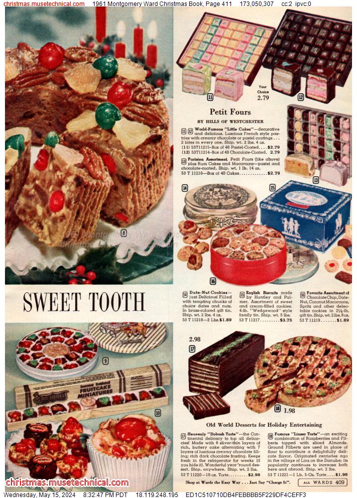 1961 Montgomery Ward Christmas Book, Page 411
