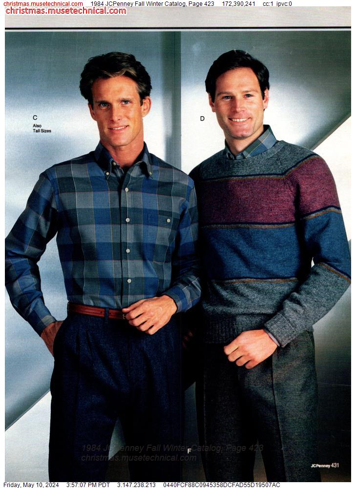 1984 JCPenney Fall Winter Catalog, Page 423