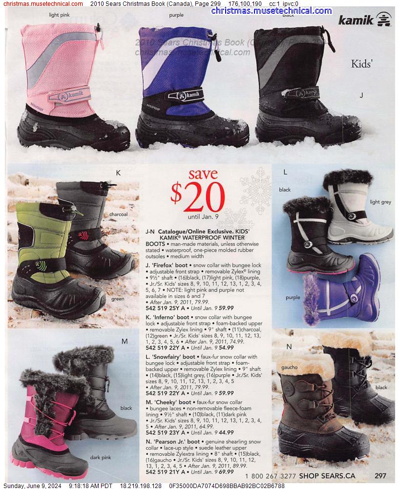 2010 Sears Christmas Book (Canada), Page 299