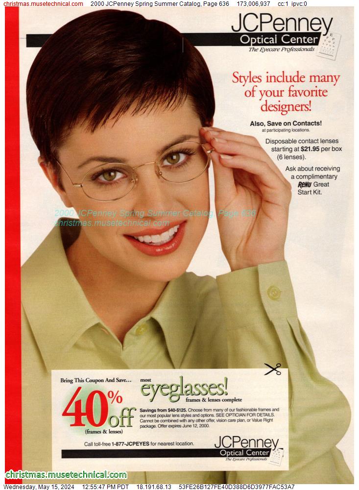2000 JCPenney Spring Summer Catalog, Page 636