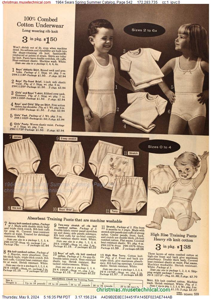 1964 Sears Spring Summer Catalog, Page 542
