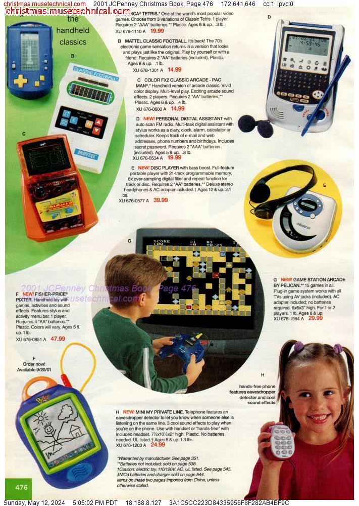 2001 JCPenney Christmas Book, Page 476