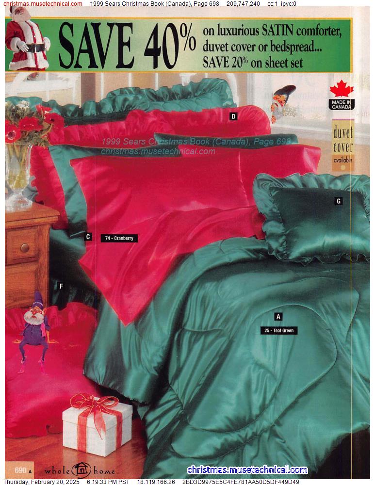 1999 Sears Christmas Book (Canada), Page 698