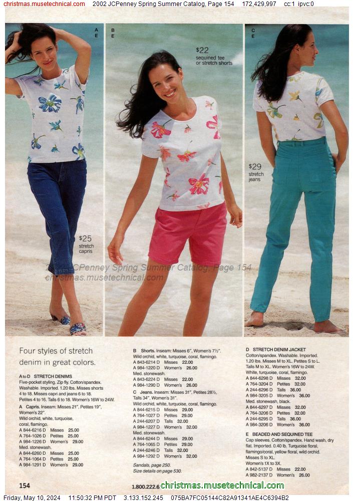 2002 JCPenney Spring Summer Catalog, Page 154