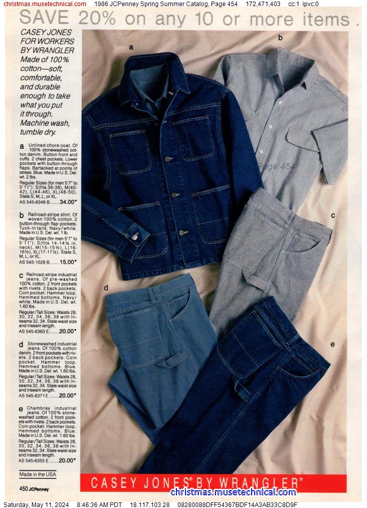 1986 JCPenney Spring Summer Catalog, Page 454