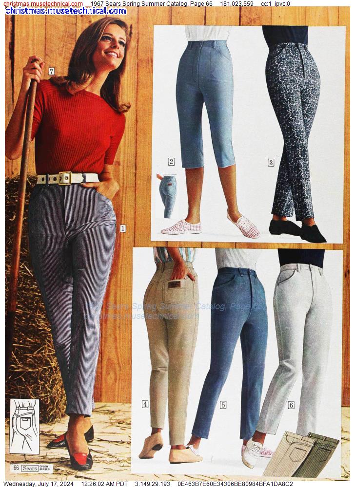 1967 Sears Spring Summer Catalog, Page 66