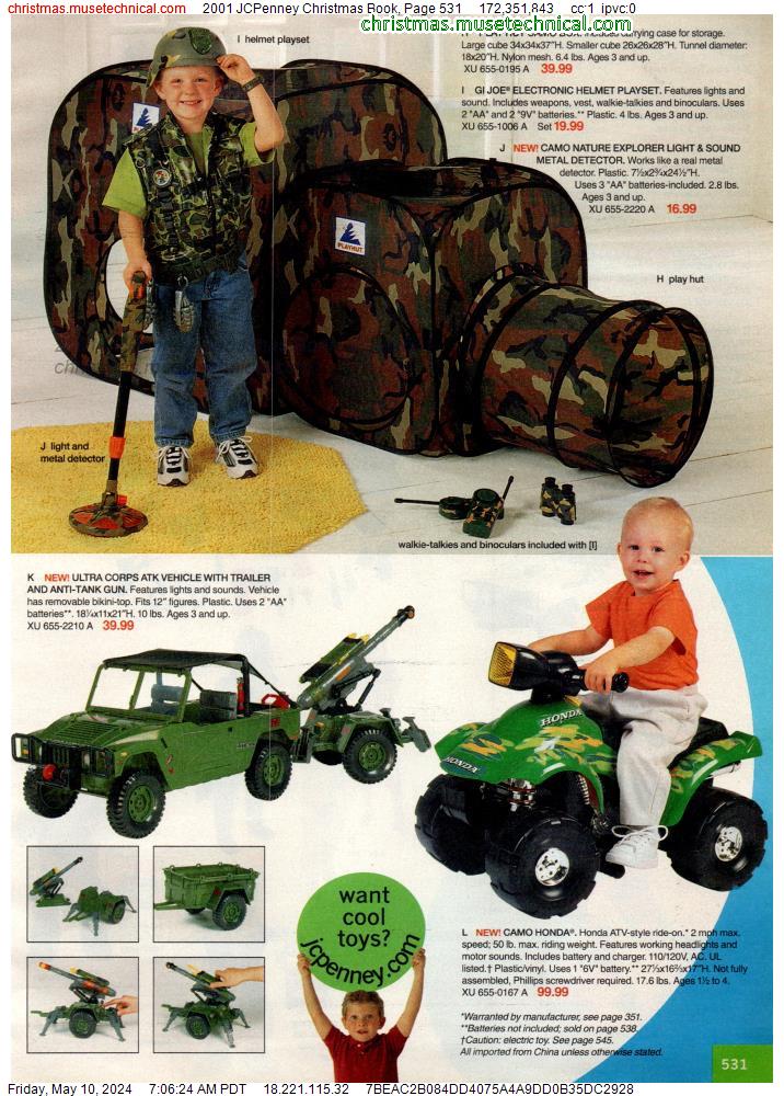 2001 JCPenney Christmas Book, Page 531