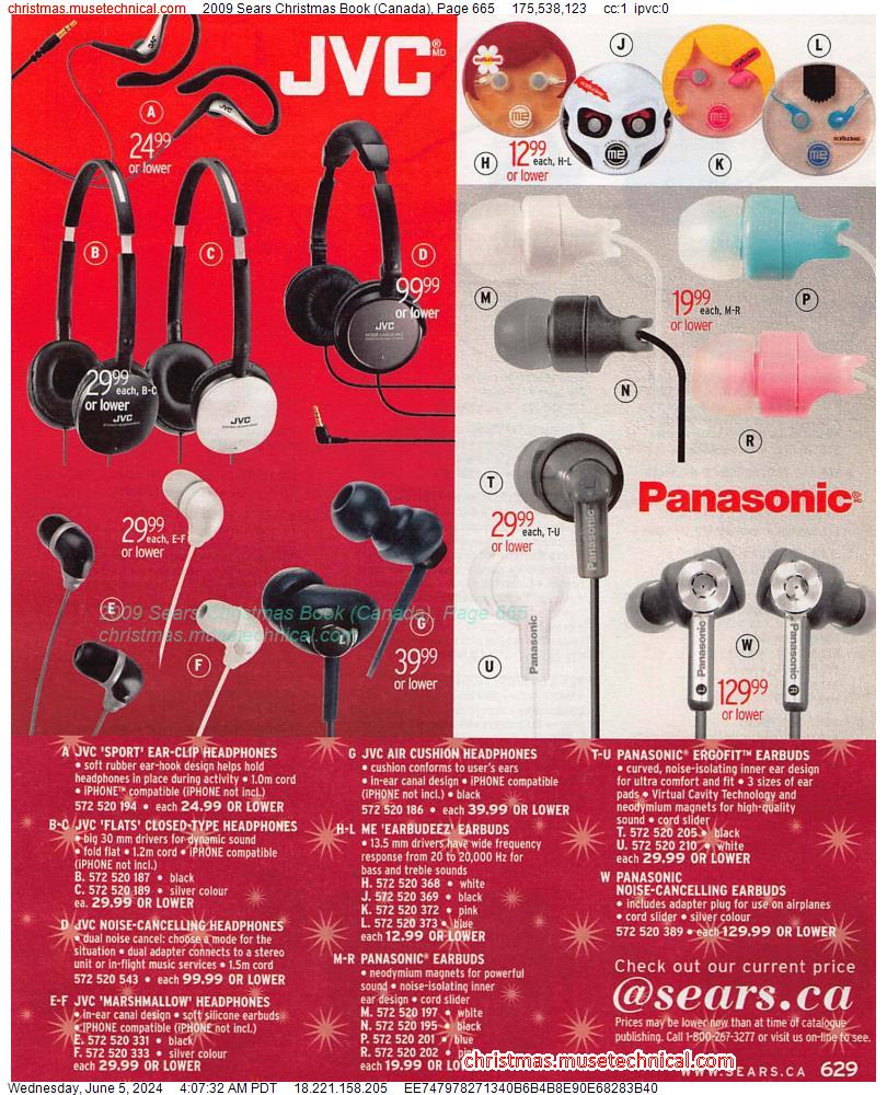 2009 Sears Christmas Book (Canada), Page 665