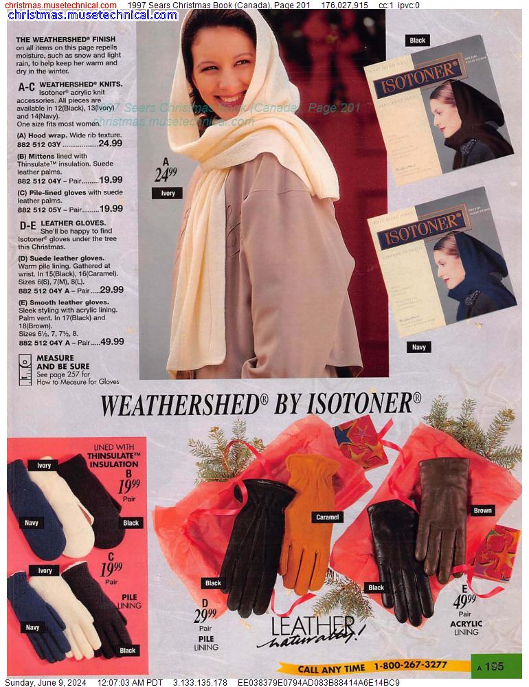 1997 Sears Christmas Book (Canada), Page 201