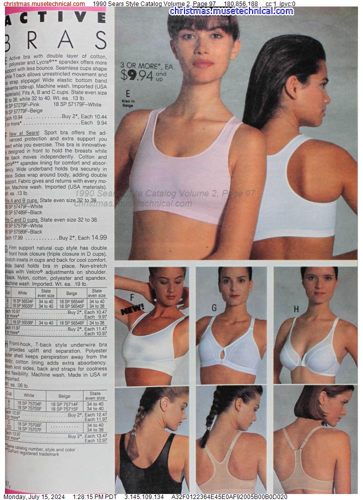 1990 Sears Style Catalog Volume 2, Page 97