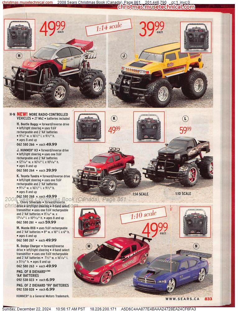 2008 Sears Christmas Book (Canada), Page 861