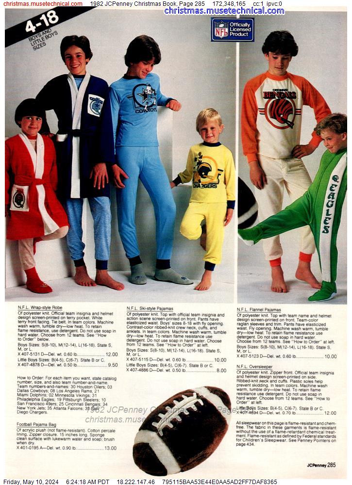 1982 JCPenney Christmas Book, Page 285