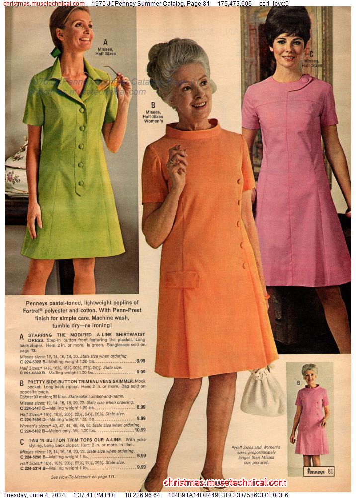 1970 JCPenney Summer Catalog, Page 81