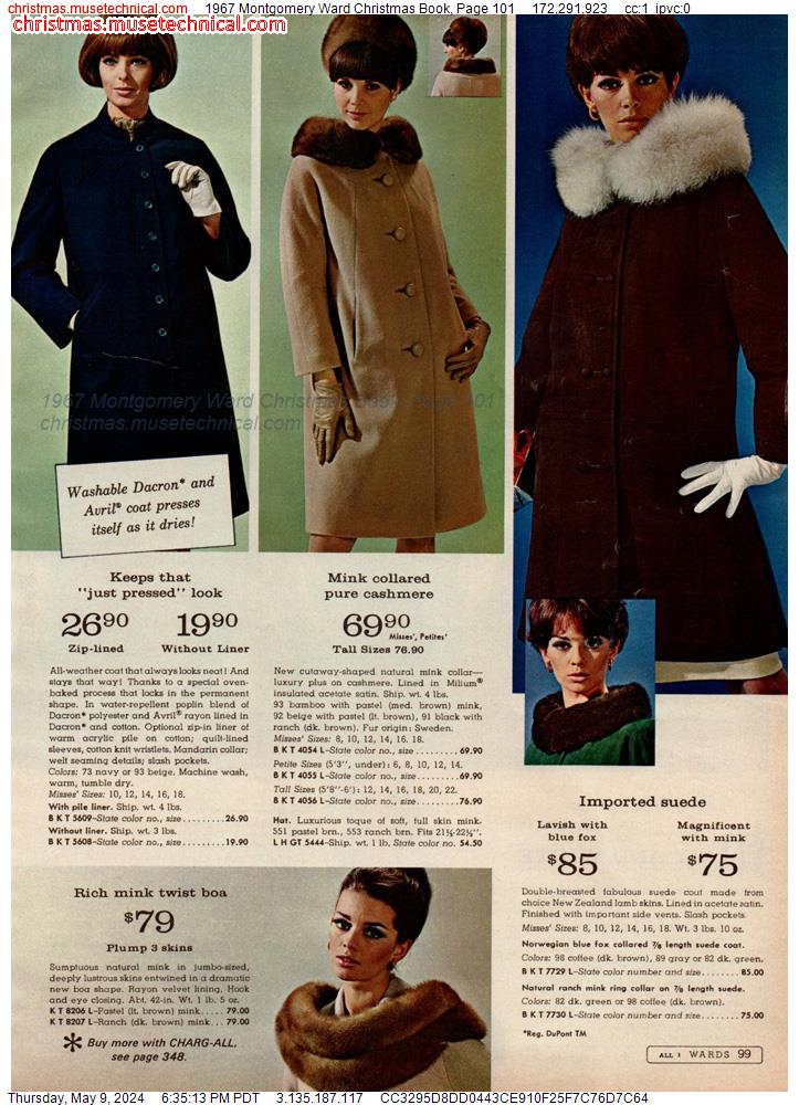 1967 Montgomery Ward Christmas Book, Page 101