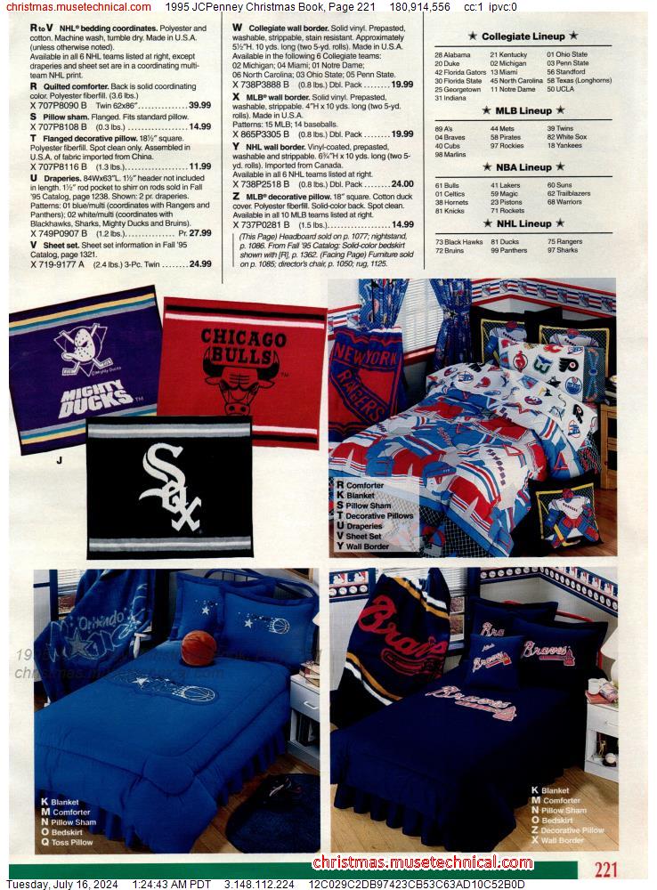 1995 JCPenney Christmas Book, Page 221