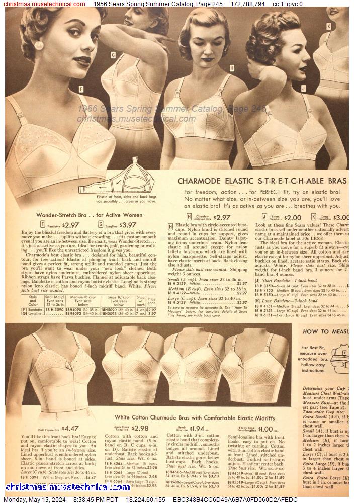 1956 Sears Spring Summer Catalog, Page 245