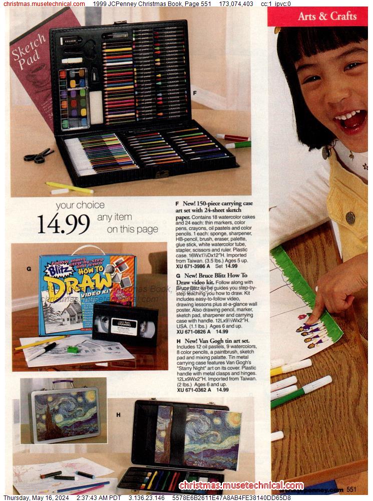 1999 JCPenney Christmas Book, Page 551