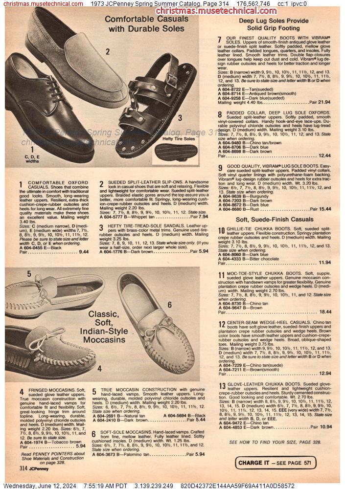 1973 JCPenney Spring Summer Catalog, Page 314
