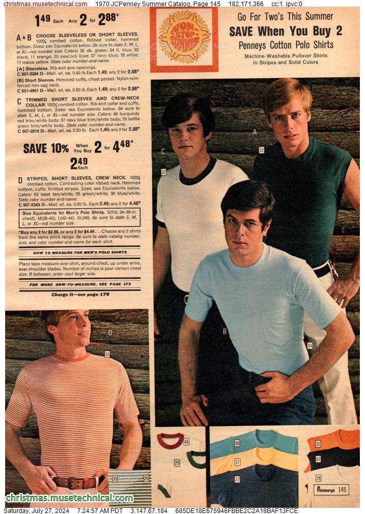 1970 JCPenney Summer Catalog, Page 145